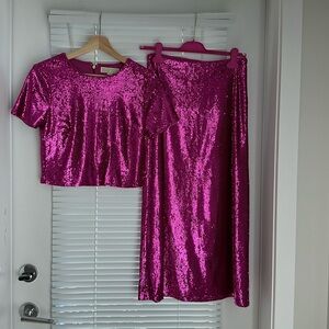 Set - top and maxi skirt (Michael Michael Kors)